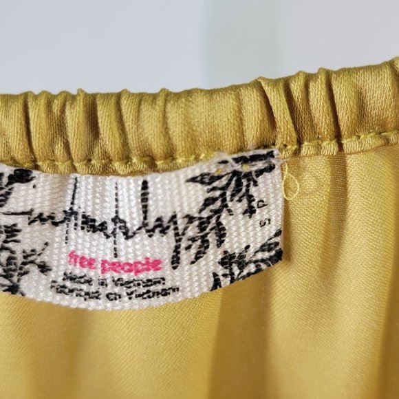 FREE PEOPLE INTIMATELY city cool midi slip dress Sz S NEW - Picture 9 of 11